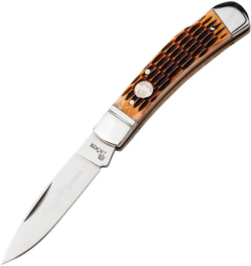 Boker Tree Brand Lockback Amber 110891 by Boker