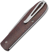 Boker Coffin Slip Joint Knife Jute Micarta MagnaCut Spear Point For EDC Enthusiasts by Boker