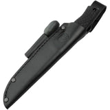 Boker Bronco Fixed Blade Knife CPM 3V 4.5in Satin Blade TPE Handle Outdoor Survival by Boker