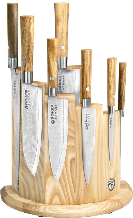 Boker Damast Olive Set 130445SET by Boker