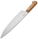 Boker Cottage Craft Chefs Knife 8.63 Inch Carbon Steel Blade Plumwood Handle Full Tang For Home Cooks by Boker