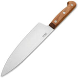 Boker Cottage Craft Chef's Knife Premium 6.5 Inch Carbon Steel Full Tang Plumwood For Home Cooks by Boker