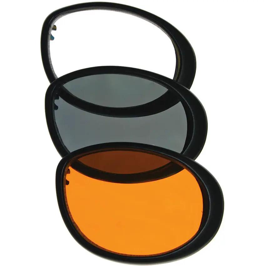 Bobster Cruiser 2 Goggles With 3 Interchangeable Lenses Prescription Ready UV Protection For Riders by Bobster
