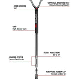 BOG Havoc Bipod With Twist Leg Locks For Quick Deployment And 360 Degree USR Yoke For Rifle Enthusiasts by BOG