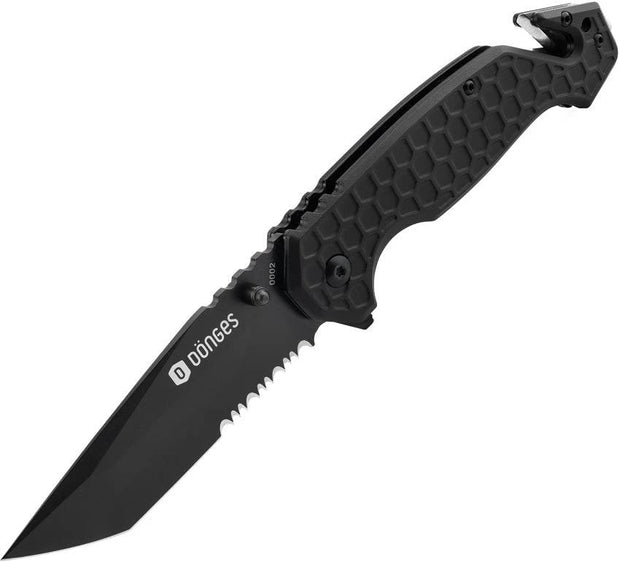 Donges Basic Tactical Linerlock Black 01DG003 by Donges