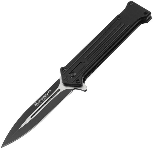 Boker Magnum Intricate Linerlock A/O Black 01LL322 by Boker Magnum