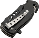 Boker Magnum Special Forces Linerlock Assisted Opening Tactical EDC Knife 3.13 Inch Blade Black Aluminum Handle by Boker Magnum