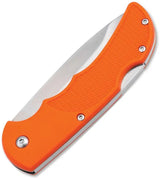 Boker Magnum HL Single Lockback Knife Drop Point 440C Satin Blade Orange TPR Handle Outdoor EDC by Boker Magnum