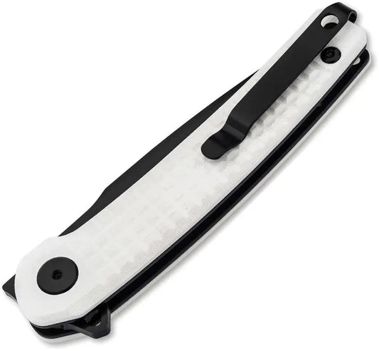 Boker Magnum Empery Linerlock 01SC090 EDC Knife With Black 440 Stainless Blade G10 White Frag Pattern Handle by Boker Magnum