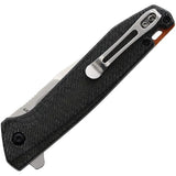 Boker Magnum Border Forest Button Lock Knife With Satin 440A Blade And Black Micarta Handle For EDC Enthusiasts by Boker Magnum
