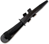Boker Magnum Commando Dagger 12in Black Coated 420 Stainless Blade Double Edge Leather Sheath For Tactical Enthusiasts by Boker Magnum