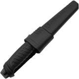 Boker Magnum Fixed Blade Knife 9 Inch Satin 420A Stainless With Black Synthetic Handle Belt Sheath For Outdoorsmen by Boker Magnum