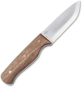 Boker Magnum MK III Fixed Blade Knife For Outdoor Enthusiasts With Walnut Handle And Rugged Satin 12C27 Sandvik Blade by Boker Magnum