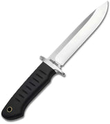 Boker Magnum Sledgedog Fixed Blade Knife 6.75 Inch Durable Satin 440 Blade Black TPR Handle For Outdoor Enthusiasts by Boker Magnum