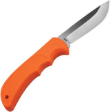Boker Magnum HL Fixed Blade Drop Point Knife Outdoor Enthusiasts 8.13in Overall Satin 440C Blade Orange TPR Kydex Sheath by Boker Magnum