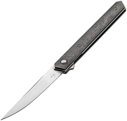Boker Plus Kwaiken Air Linerlock Titanium EDC Knife With VG10 Blade Extended Tang Pocket Clip by Boker Plus