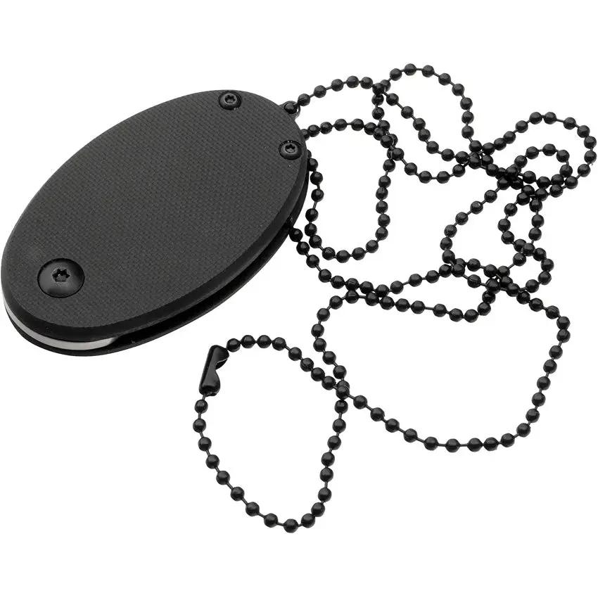 Boker Plus LEgg Neck Knife Compact D2 Satin Blade For EDC Enthusiasts Magnetic Lock by Boker Plus