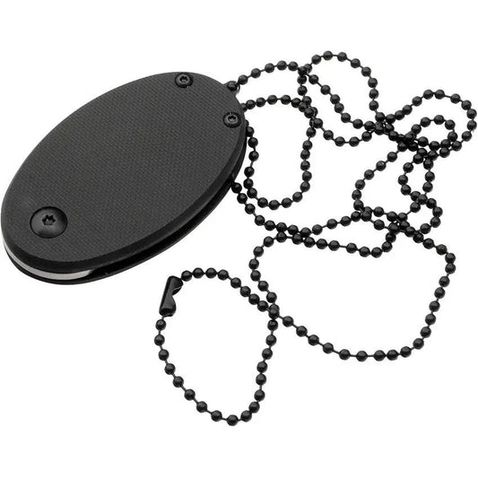 Boker Plus LEgg Neck Knife Compact D2 Satin Blade For EDC Enthusiasts Magnetic Lock by Boker Plus