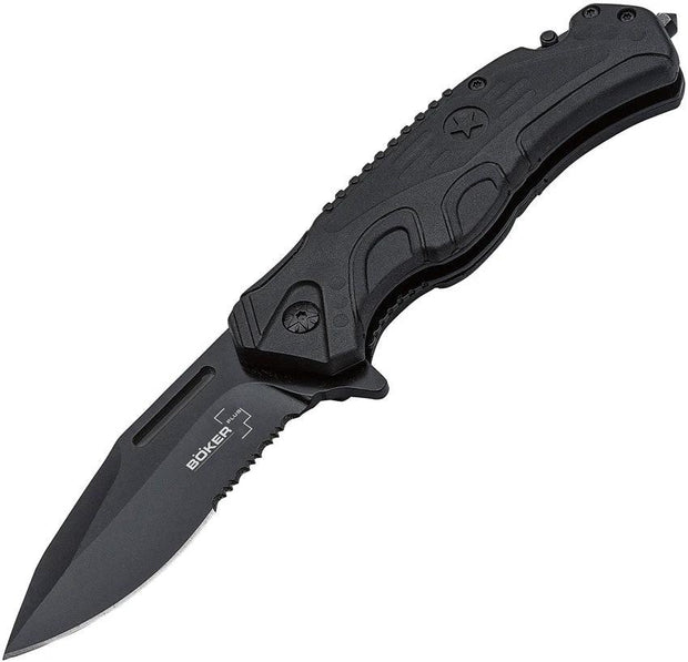Boker Plus Savior 2 Linerlock Black 01BO321 by Boker Plus