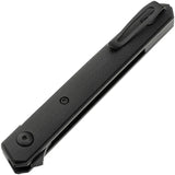 Boker Plus Kwaiken Air Mini Liner Lock EDC Compact Knife With VG10 Blade Black G10 Handle Designed By Lucas Burnley by Boker Plus