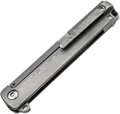 Boker Plus Gemma Framelock Damascus EDC Knife With Damascus Blade And Handle For Everyday Carry Enthusiasts by Boker Plus