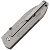 Boker Plus Evade Framelock Knife D2 Blade 3.5in Stonewash Finish For EDC Enthusiasts With Pocket Clip And Lanyard Hole by Boker Plus