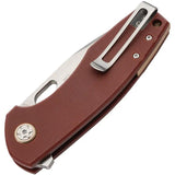 Boker Plus Little Friend Linerlock Knife for EDC Enthusiasts 3 Inch S35VN Blade Red G10 by Boker Plus
