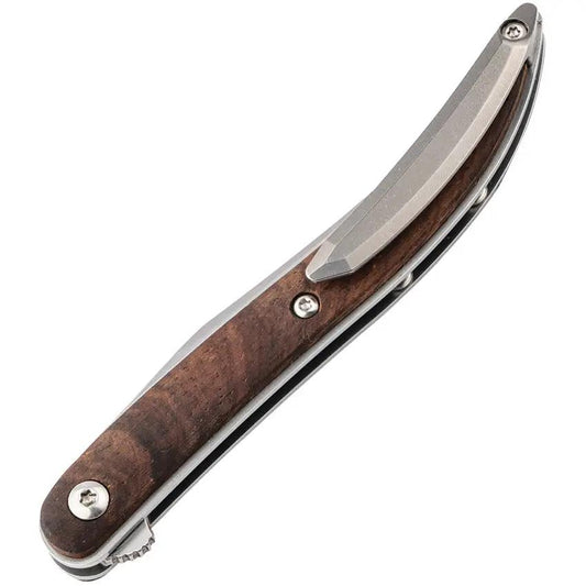 Boker Plus Texas Toothpick Linerlock Folding Knife with Cocobolo Handle and VG10 Blade, Ideal for EDC Enthusiasts by Boker Plus