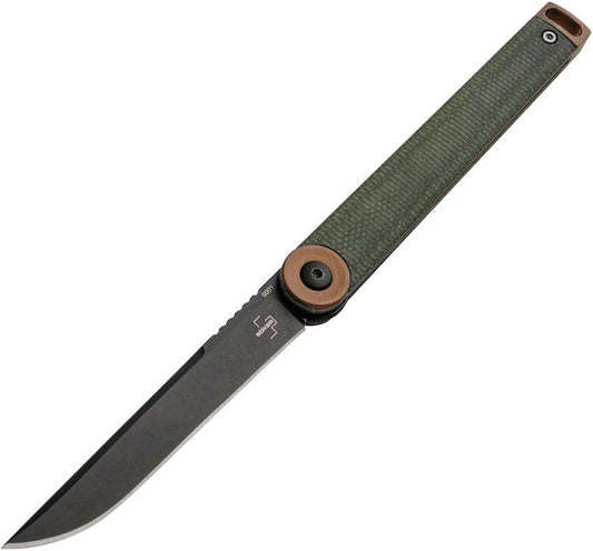 Boker Plus Kaizen Linerlock Green Mic 01BO391 by Boker Plus