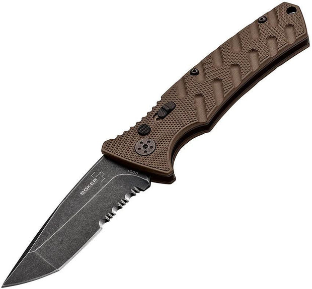 Boker Plus Strike Button Lock Coyote 01BO425N by Boker Plus