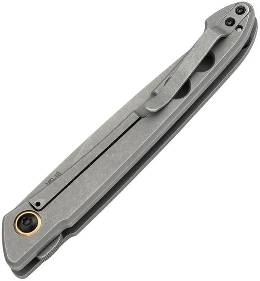 Boker Plus Urban Spillo EDC Folding Knife 42 01BO469 Spear Point 440C Blade Stonewash Finish Pocket Clip Lanyard Hole by Boker Plus