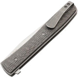 Boker Plus Urban Trapper Linerlock Knife VG10 Blade 3.5 Inch Stonewash Titanium Handle EDC by Boker Plus