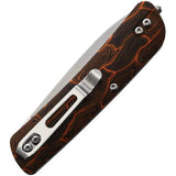 Boker Plus Tech Tool Slip Joint Knife For Premium EDC Enthusiasts With Orange G10 Handle And Glass Breaker by Boker Plus