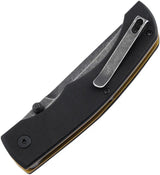Boker Plus Poke 01BO637 Premium EDC Knife D2 Blade Black G10 Handle With Gold Liners For Daily Carry by Boker Plus
