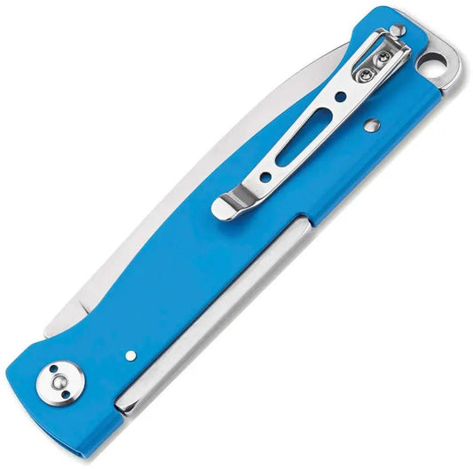 Boker Plus Atlas Slip Joint Blue Knife 3.75in Closed 12C27 Sandvik Blade for Everyday Carry Enthusiasts by Boker Plus