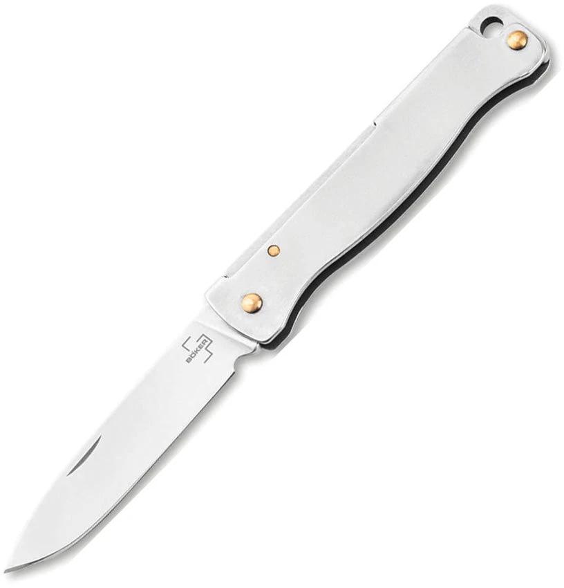 Boker Plus Atlas Mini Slip Joint Silver 01BP0024 by Boker Plus