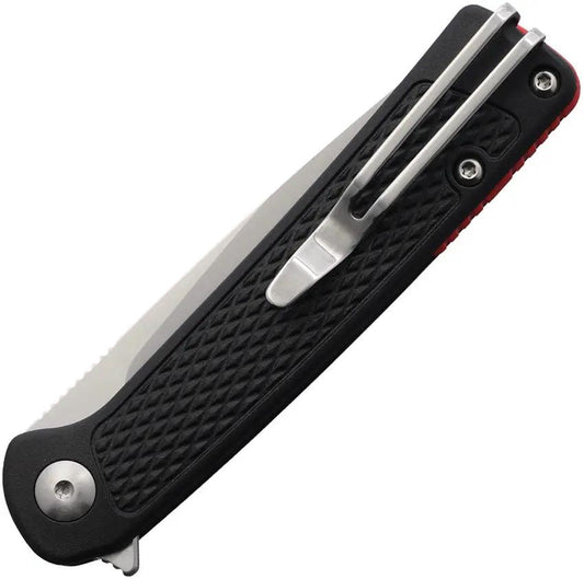 Boker Plus Fire Ant Folder EDC Folding Knife 3.5 Inch Closed, 3 Inch Satin Blade, Tweezers In Handle by Boker Plus