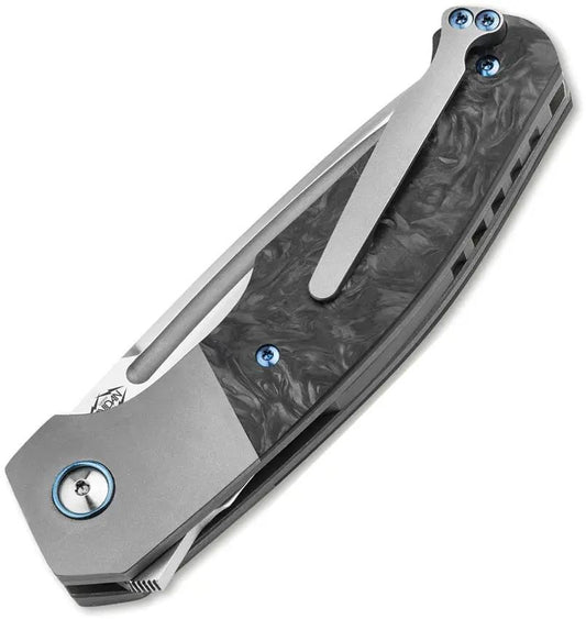 Boker Plus Collection 2025 Linerlock Knife With MagnaCut Bead Blast Blade And Titanium Carbon Fiber Inlay For Collectors by Boker Plus