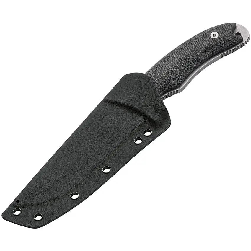 Boker Plus Orca Pro Fixed Blade Knife D2 Tool Steel 5.13Inch Blade Full Tang Micarta Handle Kydex Sheath EDC by Boker Plus
