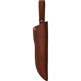 BPS Knives Camping Fixed Blade BK06SSH Satin 5Cr14MoV Scandi Grind Walnut Handle For Campers by BPS Knives