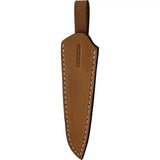 BPS Knives Compact Camping Fixed Blade Knife With Full Tang Satin Scandi Grind Walnut Handle For Campers by BPS Knives