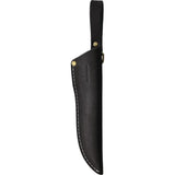BPS Knives Bushcraft Fixed Blade HK5CSH 1066 Carbon Steel Satin Scandi Grind Walnut Full Tang For Outdoor Enthusiasts by BPS Knives