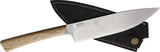 BPS Knives Rosemary Chef's Knife 7.7in Blade Full Tang Walnut Handle Topo Pattern For Professionals by BPS Knives