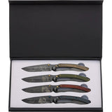 Browning Sheep Knife Collection 3220329B Premium Folding Knives For Collectors With Brass Wood Green G10 Carbon Fiber by Browning
