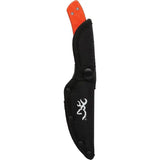 Browning Primal Fixed Blade Knife Orange Handle Outdoors by Browning
