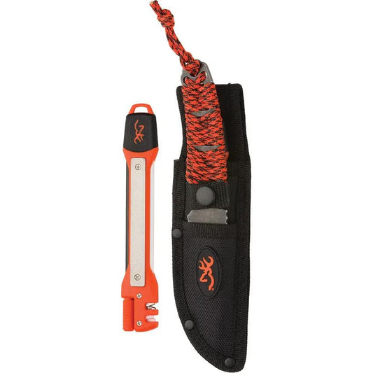 Browning Last Light Combo Knife Set With 8Cr13MoV Blade And Ferro Rod For Outdoor Enthusiasts by Browning