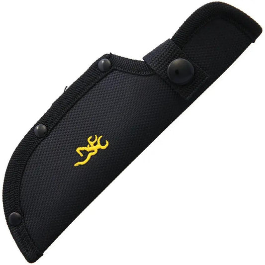Browning Black Laminate Skinner Knife 8.75 Inch Overall with Black Coated Blade and Wood Handle for Hunters by Browning