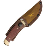Browning Fixed Blade Knife For Hunters Premium 3In Satin Stainless Blade Full Tang Wood Handle With Nylon Sheath by Browning