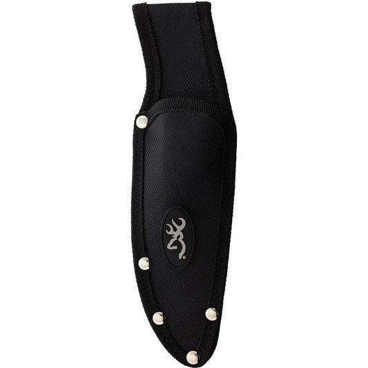 Browning Guthook Stainless Fixed Blade Knife With Black Finish 3.75in Guthook Blade Full Tang Outdoor Enthusiasts by Browning