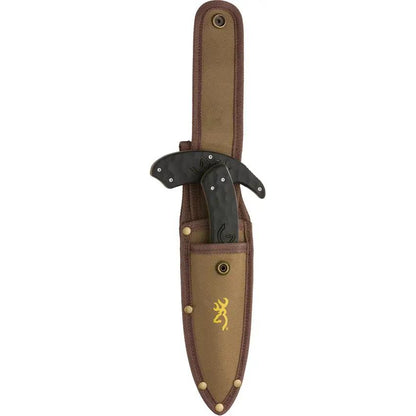 Browning Primal Combo Guthook Knife And Saw Set For Campers And Outdoor Survivalists Durable Full Tang by Browning